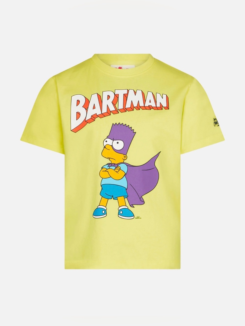 YELLOW T-SHIRT BARTMAN PRINT | SPECIAL EDITION size 8